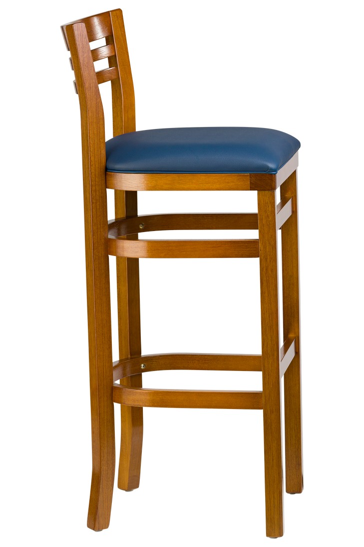 Banqueta Para Cafés e Restaurantes De Madeira Floripa - Imagem 3