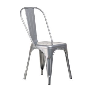 Cadeira De Metal Iron Para Cafés