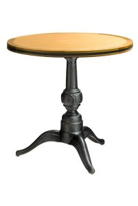 Mesa Para Cafés e Bares Com Base De Ferro Fundido Imperial