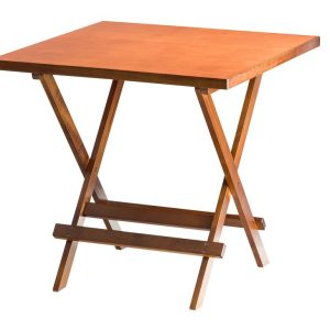 Mesa Para Bares e Hotéis Com Base De Madeira Dobrável