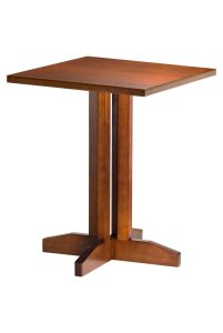 Mesa Para Restaurantes Com Base De Madeira Parisi