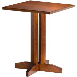 Mesa Para Restaurantes Com Base De Madeira Parisi