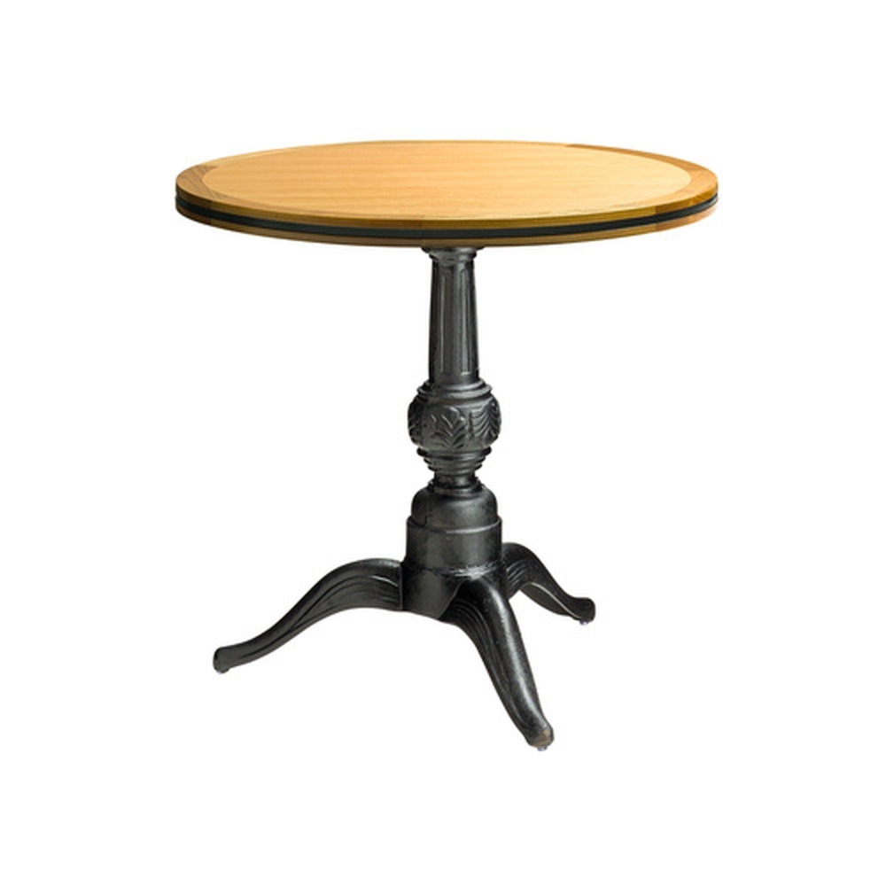Mesa Para Cafés e Bares Com Base De Ferro Fundido Imperial