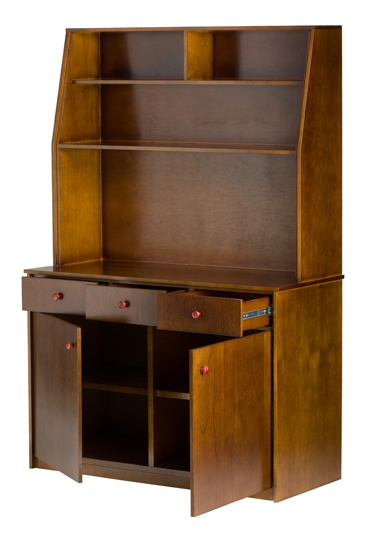 Estante Pandova 03 Gavetas com 2 Portas e Gavetas Para Restaurantes e Bares - Imagem 3