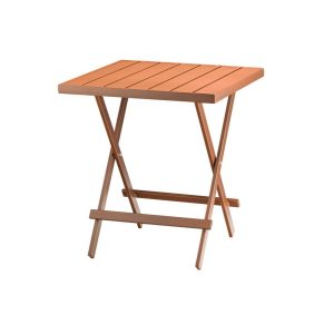 Mesa Para Cafés e Bares Dobrável em Alumínio