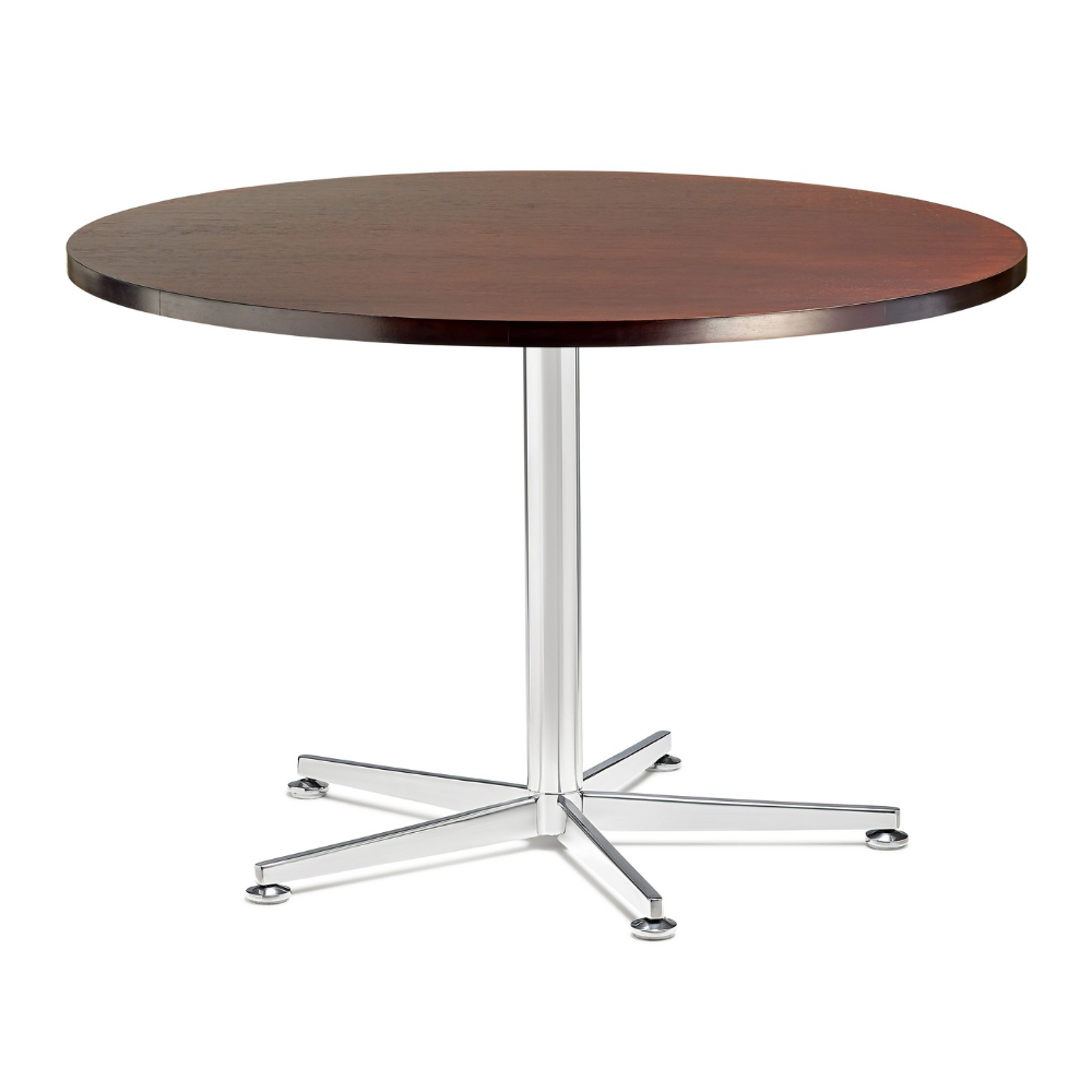 Mesa Para Cafés e Bares Com Base De Alumínio Itaguá Redonda