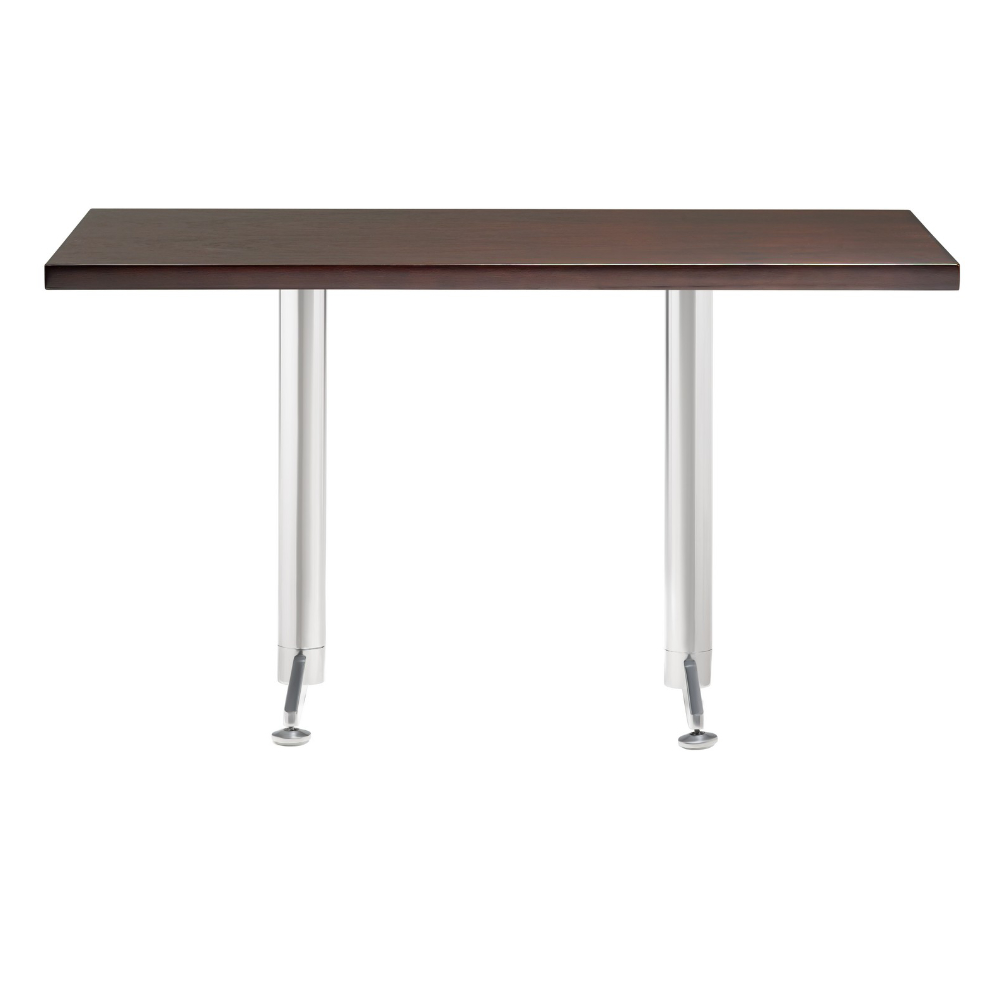 Mesa Para Cafés Com Base De Alumínio Itaguá Retangular - Imagem 2